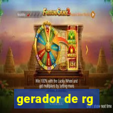 gerador de rg